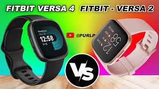 Fitbit Versa 2 vs Versa 4 Fitness Smartwatch • specs comparison [upl. by Biel]