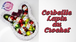 Tutoriel Corbeille Lapin au Crochet [upl. by Sadler]