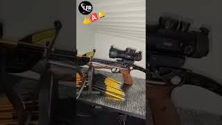 PISTOLET ARBALÈTE COBRA EK ARCHERY 🎯 80lbs en ALUMINIUM PRÉSENTATION ET TEST CROSSBOW PISTOL [upl. by Lednyc984]