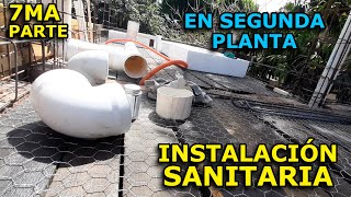 INSTALACIÓN SANITARIA EN SEGUNDO PISO [upl. by Nyram]