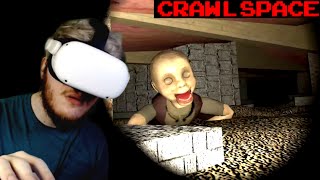 The Horror Game That Broke Me CRAWLSPACE [upl. by Clarence847]