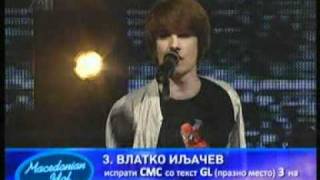 Macedonian Idol  Мини концерт III  Влатко Иљачев [upl. by Gerrald]