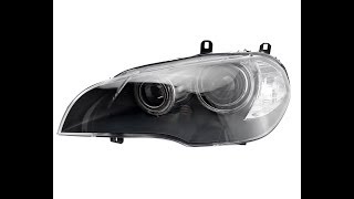 BMW X5 E70 20062014 Years Model ADAPTIVE XENON HEADLIGHT LEFT SIDE  63117288995 [upl. by Novy]