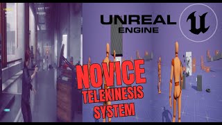 Unreal Engine 54 Sandbox Character Telekinesis Tutorial start to finish [upl. by Bordie]