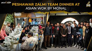 Peshawar Zalmi Team Dinner at Asian Wok by Monal  PSL 9 [upl. by Alage]