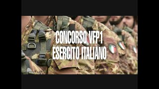 CONCORSO VFP1 ESERCITO ITALIANO [upl. by Arimihc443]