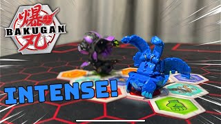 Bakugan TCG Gameplay  Hayden VS Jacob [upl. by Lachman]