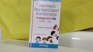 पूर्ण हिन्दी में जानकारी। Megaclav DS dry syrup antibiotic syrup [upl. by Neelhtakyram323]