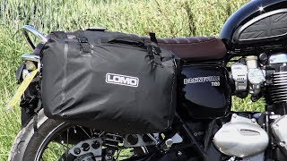 Triumph Bonneville T120 Waterproof motorcycle luggage that shouldnt exist [upl. by Bil]