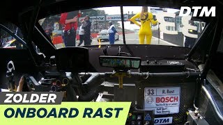 DTM Zolder 2019  René Rast Audi RS 5 DTM  RELIVE Onboard Race 2 [upl. by Northway]