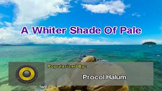 A Whiter Shade Of Pale  Procol Harum MIDI Karaoke [upl. by Attenoj]