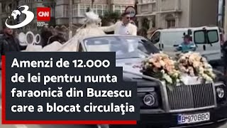 Amenzi de 12000 de lei pentru nunta faraonică din Buzescu care a blocat circulaţia [upl. by Tonkin]