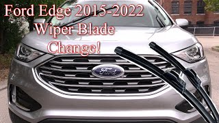 Ford Edge How To Change Rear Window Wiper Blade 2015 To 2024 2nd Gen With Sizes amp Part Numbers [upl. by Cori]