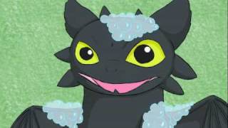 Toothless Bath Time [upl. by Lurette]