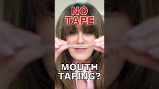 How To Mouth Tape Without Tape lalahere short shorts mouthtape cpap nosebreathing [upl. by Lon537]