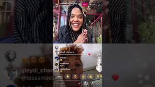 Tessa Mae Thompson With Janelle Monae Instagram Live October 30 2020 [upl. by Minerva472]