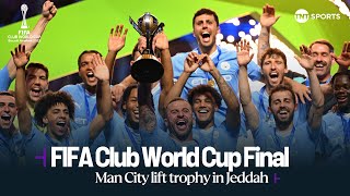 Manchester City Trophy Lift amp FIFA Club World Cup Title Celebrations 🩵🏆 [upl. by Darill]