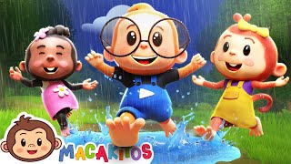 The Raindrops Fall  Pitter Patter Pit  Bible Song for Kids  The Macakitos [upl. by Rodina]