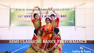 Semi Classical Dance Performance 🤎 [upl. by Farmelo]