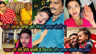 Vlog 3181 हमारे घर में अब बस एक चीज़ की कमी है  ननद जी की बिदाई होने वाली है और पतिदेव लेकर 😳 [upl. by Nabi]