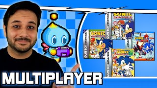 ALL SONIC GBA GAMES  Multiplayer w Garrulous64 Mardiculous [upl. by Nimsay]