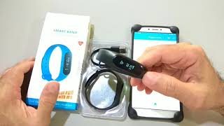 Smartband Y2 Plus Review Pt Br [upl. by Lemal971]