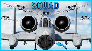 Bringing 8 A10 Warthogs into ONE Ground Battle  A10 in War Thunder [upl. by Brecher]