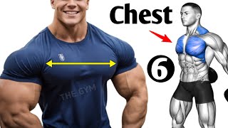 6 Best Chest Exercises at the Gym  Chest Workout [upl. by Nogaem]