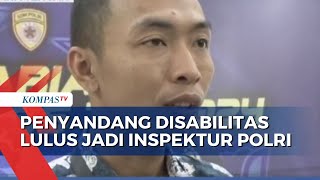 2 Penyandang Disabilitas Lolos Seleksi SIPSS Polri 2024 [upl. by Borrell]