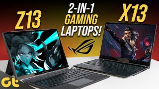 ASUS ROG Flow Z13 vs ROG Flow X13 Make The Right Choice  GTR [upl. by Namara]