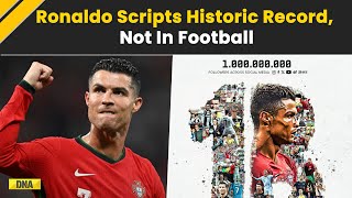 UR Cristiano Cristiano Ronaldo Creates History With 1 Billion Followers On Social Media Platforms [upl. by Alael]