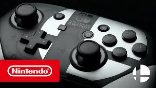 Onthulling van de Nintendo SwitchProcontroller Super Smash Bros Ultimate Edition [upl. by Kimball]