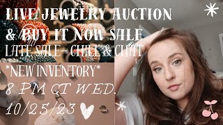 LIVE Jewelry Sale Late Chill Sale 8 PM CT Wed 102523 [upl. by Pascia]