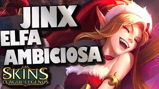 Jinx Elfa Ambiciosa  League of Legends Pré BR [upl. by Streetman]