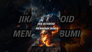 Inilah yang Terjadi Jika Asteroid Menabrak Bumi shorts [upl. by Marjana]