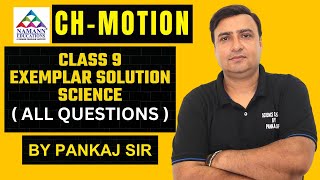 NCERT Exemplar Solution  chapter MOTION Class 9 Science all questions [upl. by Holle]