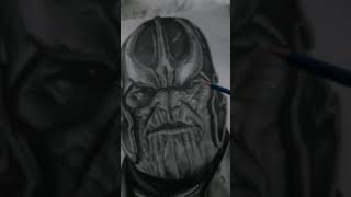 13YearOlds Stunning Hyper Realistic Thanos Drawing [upl. by Ahsan197]