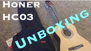 Honer HC03 Unboxing  34 Classical Guitar [upl. by Judy]