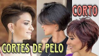 Los Mejores CORTES DE CABELLO CORTO FEMENINOS que son Tendencia en Mujeres de toda edad [upl. by Maisel]