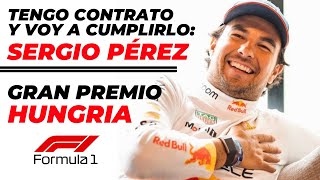 Formula 1 Llega el Gran Premio de Hungría y Sergio Checo Pérez enfrenta su peor crisis [upl. by Gurney]