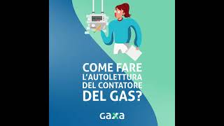 Come fare lautolettura del contatore del gas [upl. by Even668]