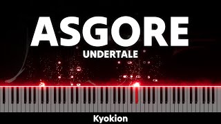 Undertale  ASGORE Advanced Piano Solo  Kyle Landry  Kyokion [upl. by Newberry]