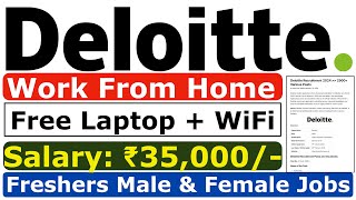 Deloitte Recruitment 2024  Freshers Jobs 2024  Salary 4 LPA  Deloitte Jobs  Direct Hiring 2024 [upl. by Dranyer]