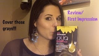 Olia Permanent Hair Color Review  First Impression [upl. by Hsizan]