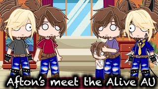 Afton’s meet the Alive AU  Afton family  Gacha Club Mini Movie [upl. by Lotsyrc]