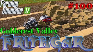 Lets Play Farming Simulator 2017 Goldcrest Valley 100 Bale Madness [upl. by Toma]