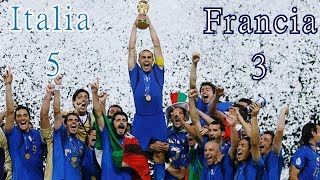 Italia  Francia 53CARESSA FINALE MONDIALE 2006 [upl. by Durstin589]