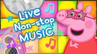 Peppa Pig Official Music Videos 🐷 Peppa Pig Music amp Songs 247 🪩 Peppa Pig Theme Tune Remix amp More [upl. by Molini865]