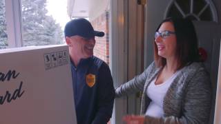 Howie Mandel Delivers the ActiClean SelfCleaning Toilet to One Lucky Winner [upl. by Adnohral633]