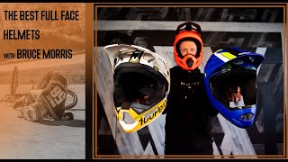 Full face helmets with Bruce Morris [upl. by Oirtemed]